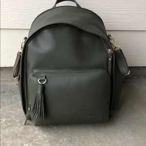 Skip Hop Diaper Bag BackPack - Olive Green